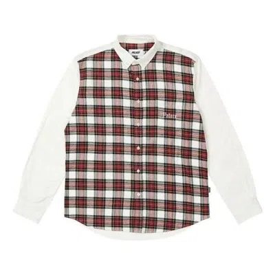PALACE Palace Check Panel Chambray Shirt 'White'