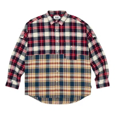 PALACE Palace Checkmate Drop Shoulder Shirt 'Red'