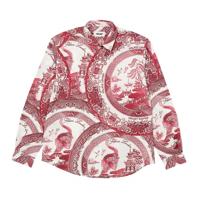 PALACE PALACE CHINA PLATE SHIRT 'RED'