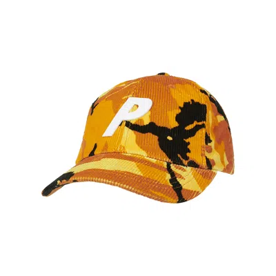 PALACE PALACE CORDUROY P 6-PANEL 'ORANGE DPM CAMO'