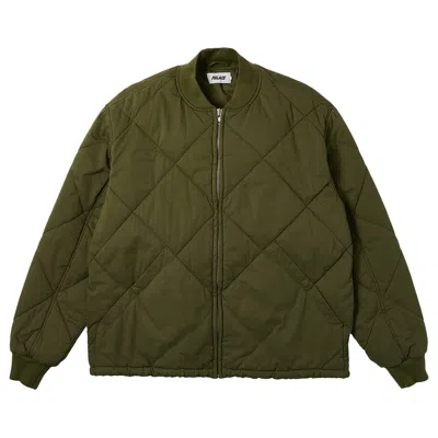 PALACE PALACE D-QUILT BOMBER 'THE DEEP GREEN'