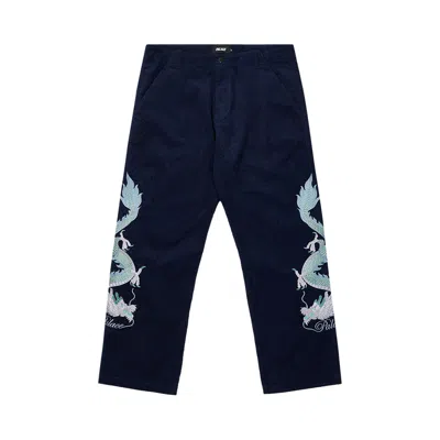 PALACE PALACE DOUBLE DRAGON TOUR PLAIN PANT 'NAVY'