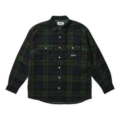 PALACE Palace Drop Shoulder Cord Shirt 'Tartan'