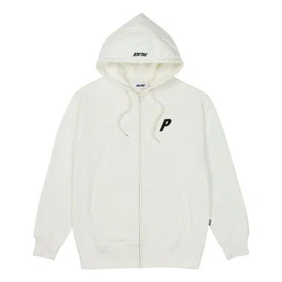 PALACE Palace Felt P Zip Hood 'White'