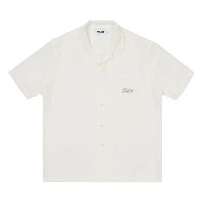 PALACE PALACE FLEXY SHIRT 'SOFT WHITE'