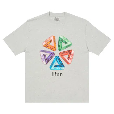 PALACE PALACE ICH BUN T-SHIRT 'GREY MARL'