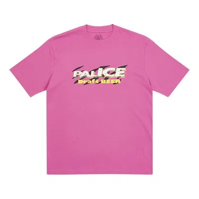 PALACE Palace Light Beer T-Shirt 'Pink'