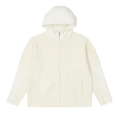PALACE PALACE MARINE ZIP HOOD KNIT 'BONE'