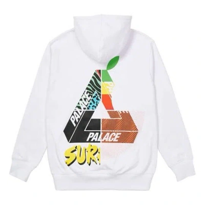 PALACE PALACE Max Up Hood White Triangle Logo Printing Unisex
