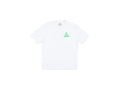 PALACE MEN'S PALACE SURKIT T-SHIRT IN WHITE/GREEN