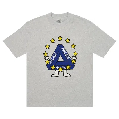 PALACE PALACE MISSING EU T-SHIRT 'GREY MARL'