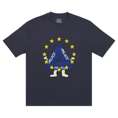 PALACE PALACE MISSING EU T-SHIRT 'NAVY'
