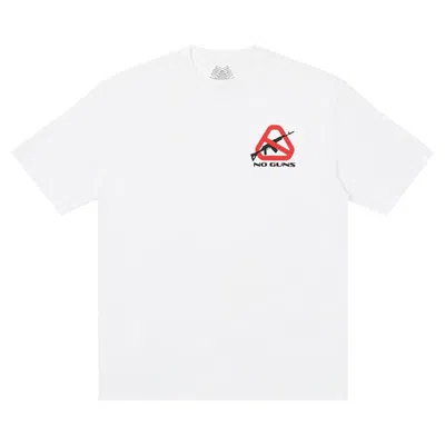 PALACE PALACE NEIN GUNS T-SHIRT 'WHITE'