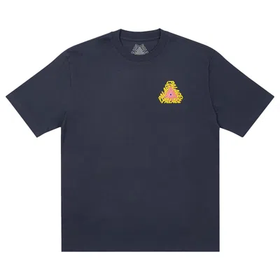 PALACE PALACE P3 BARE TIMES T-SHIRT 'NAVY'