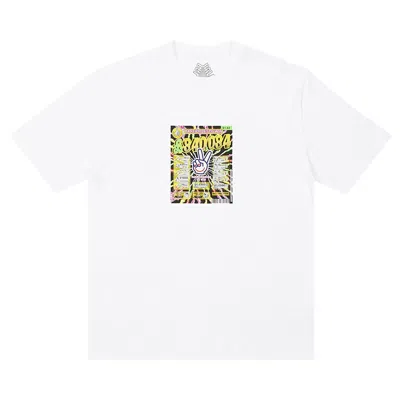 PALACE PALACE SCRATCHY T-SHIRT 'WHITE'