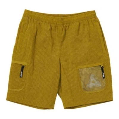 PALACE Palace SS22 Cripstop Grid Shorts 'Yellow'