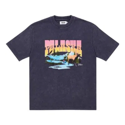 PALACE Palace SS22 Palaska Dye T-Shirt 'Purple'
