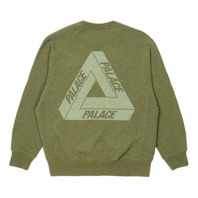 PALACE Palace Tri-Ferg Slub Crew 'Olive'