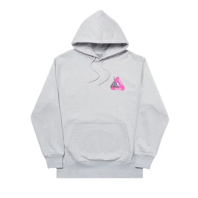 PALACE PALACE TRI-SMILER HOOD 'GREY MARL'