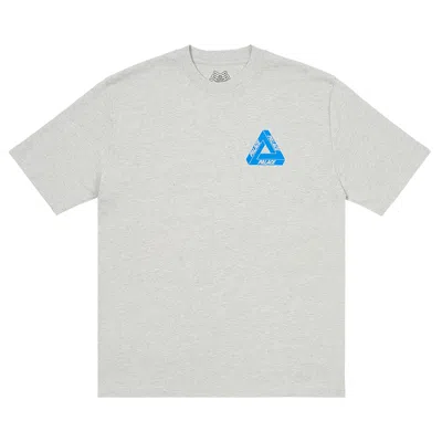 PALACE PALACE TRI TWISTER T-SHIRT 'GREY MARL'