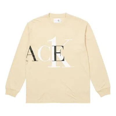 PALACE Palace X Calvin Klein SS22 Long Sleeve Shirt 'Yellow'