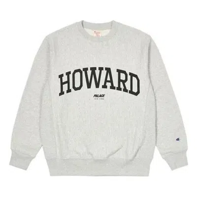 PALACE Palace X Champion FW22 Logo Sweater 'Grey'