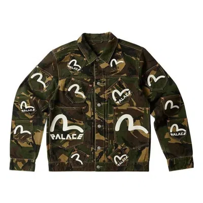 PALACE Palace x Evisu Type One Denim Jacket 'Camo'