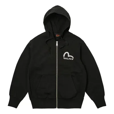 PALACE Palace x Evisu Zip Hoody Jacket 'Black'