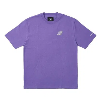 PALACE Palace x New Balance Logo T-Shirt 'Purple'