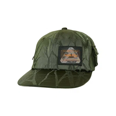 PALACE PALACE X PORTER-YOSHIDA & CO. POCKET 6-PANEL 'OLIVE/JACQUARD'