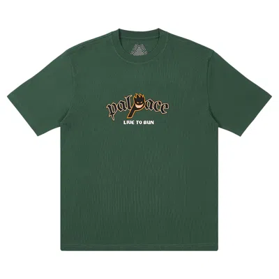 PALACE PALACE X SPITFIRE P-HEAD T-SHIRT 'GREEN'