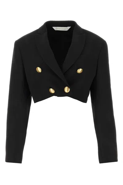 PALM ANGELS PALM ANGELS BLACK POLYESTER BLEND BOYFRIEND BLAZER