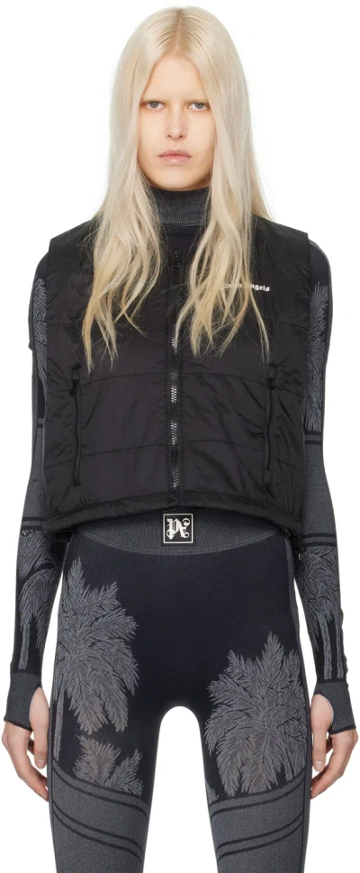 PALM ANGELS BLACK CLASSIC VEST