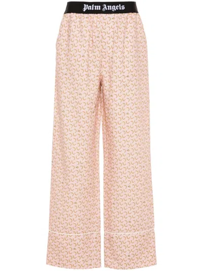 PALM ANGELS FRUIT-PRINT TROUSERS
