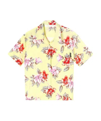 PALM ANGELS PALM ANGELS ALL-OVER PRINTED SHORT-SLEEVED SHIRT