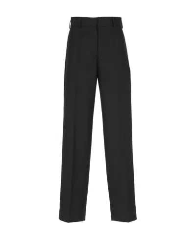 PALM ANGELS PALM ANGELS HIGH-WAIST STRAIGHT-LEG TAILORED TROUSERS