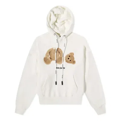 PALM ANGELS Palm Angels Kill The Bear Popover Hoodie 'Off White Brown'