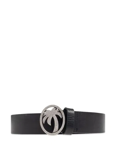 PALM ANGELS LEATHER BELT