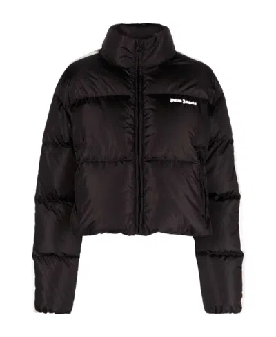 PALM ANGELS PALM ANGELS LOGO EMBROIDERED PADDED JACKET