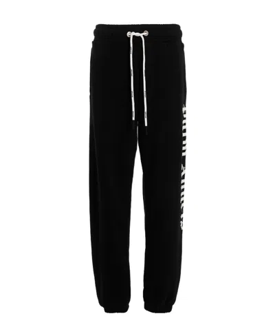 PALM ANGELS PALM ANGELS DRAWSTRING STRAIGHT LEG SWEATPANTS