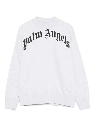 PALM ANGELS LOGO-PRINT SWEATSHIRT