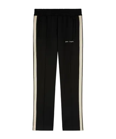 PALM ANGELS PALM ANGELS LOGO EMBROIDERED TRACK PANTS