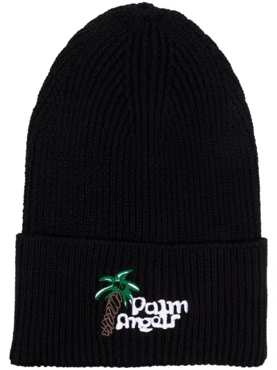 PALM ANGELS PALM ANGELS MEN LOGO BEANIE