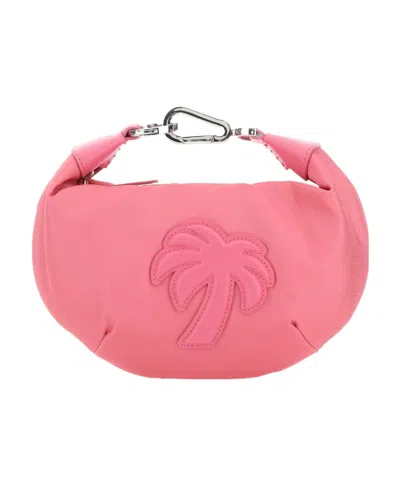 PALM ANGELS PALM ANGELS BIG PALM ZIPPED TOTE BAG