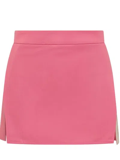 PALM ANGELS PALM ANGELS MINI TRACK SKIRT
