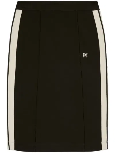 PALM ANGELS MONOGRAM MIDI SKIRT