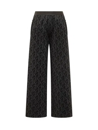 PALM ANGELS PALM ANGELS PA TROUSERS IN JACQUARD