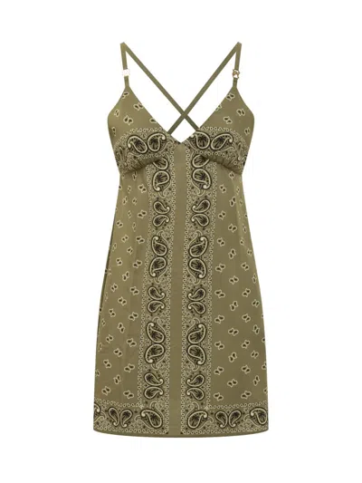 PALM ANGELS PALM ANGELS PAISLEY PATTERNED DRESS