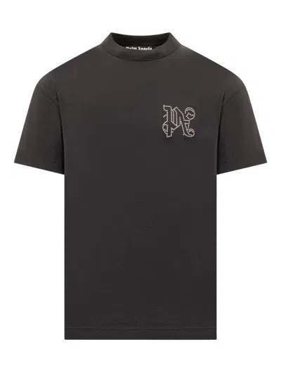 PALM ANGELS PALM ANGELS PALM ANGELS MONOGRAM T-SHIRT
