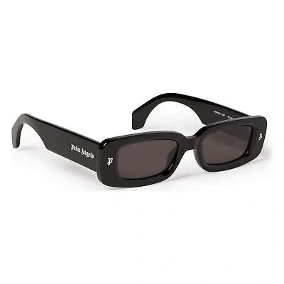 PALM ANGELS PALM ANGELS PERI022S23PLA0011007 LALA BLACK DARK GREY SUNGLASSES